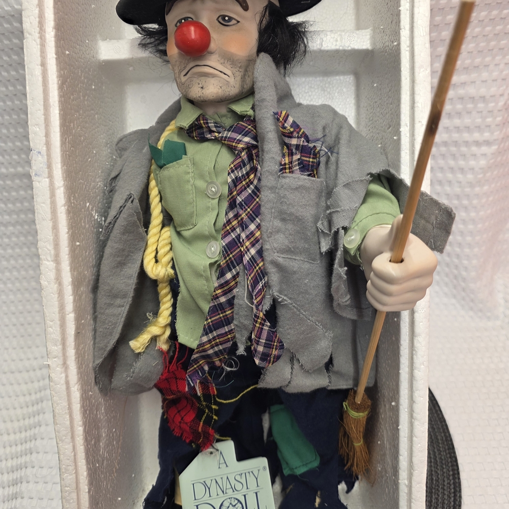 1986 Vintage Dynasty Doll Collection - Clyde The Hobo Clown